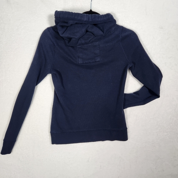 Abercrombie & Fitch Navy Blue Hoodie size Small - Picture 2 of 9